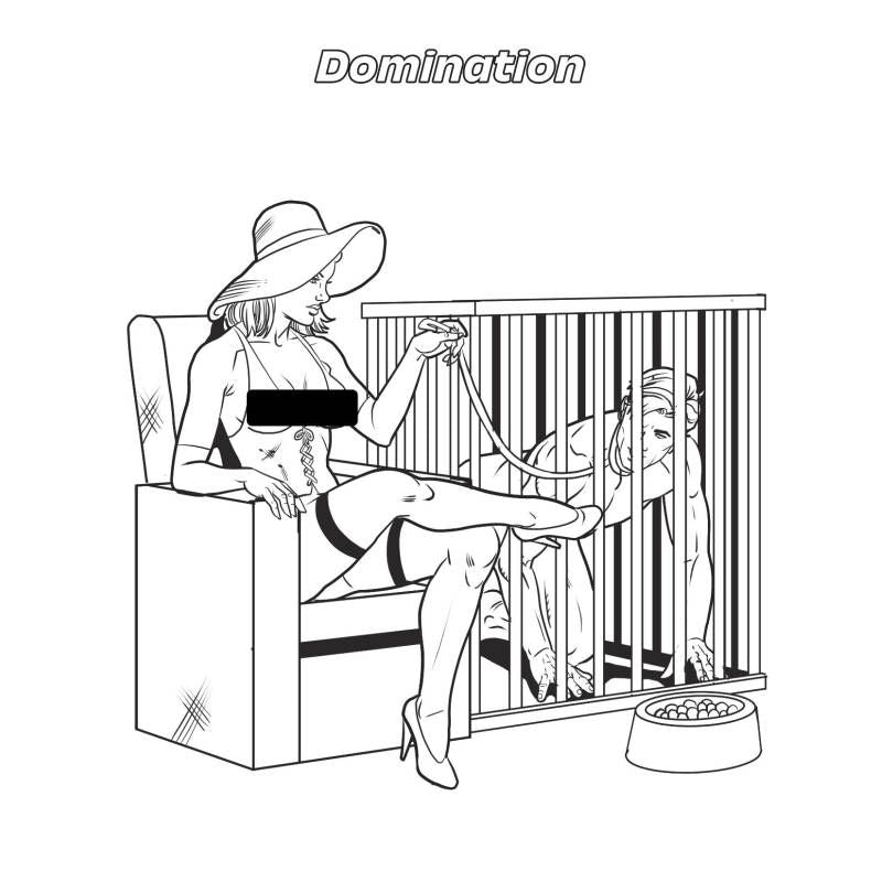 Fetishes Are Fun Colouring Book-CB-015