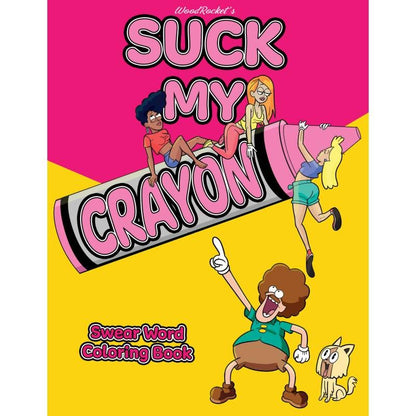 Suck My Crayon Colouring Book-CB-016