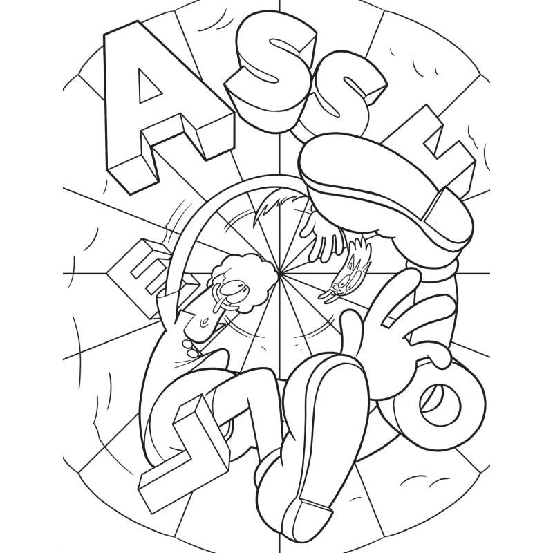 Suck My Crayon Colouring Book-CB-016