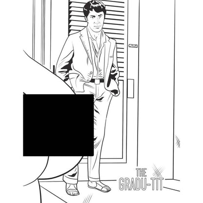 Boobs Boobs Boobs Colouring Book-CB-019