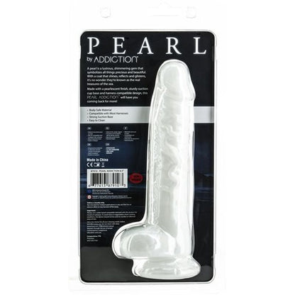 Pearl Dildo 8.5in Pearl White-87910