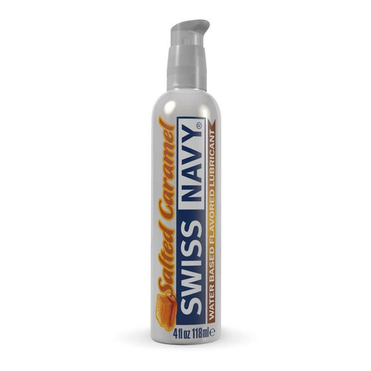Swiss Navy Salted Caramel Lubricant 4oz/118ml-SNFSC4