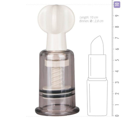 Nipple and Clit Suckers Small 2 Pc-ET044CLR