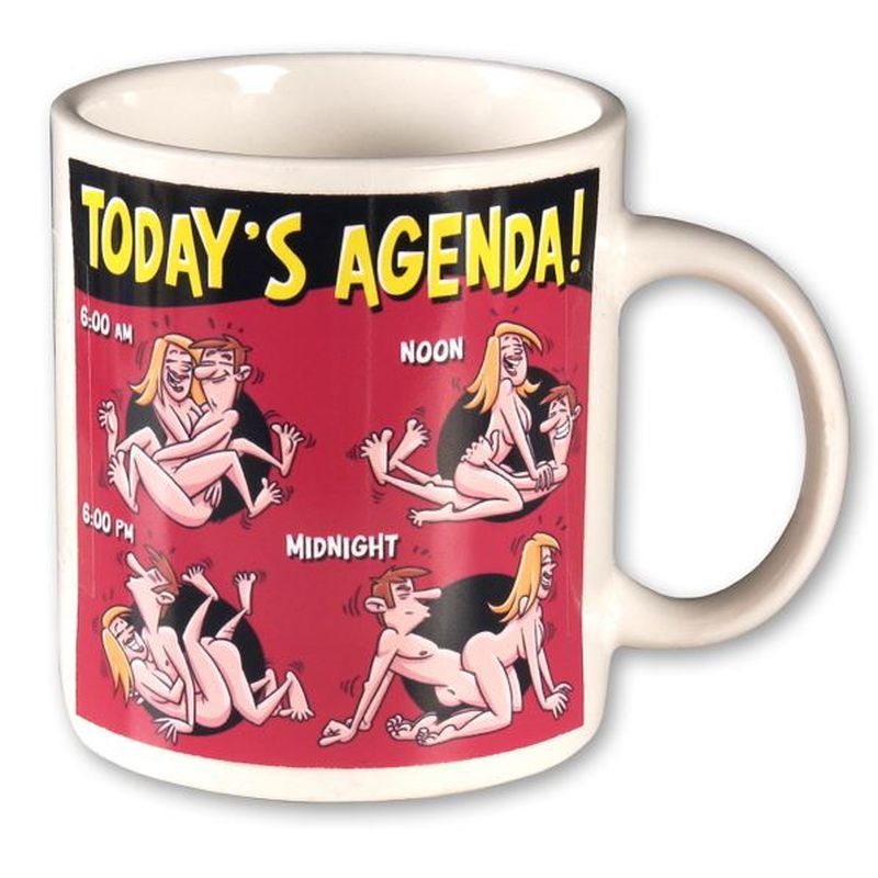 Todays Agenda Coffee Mug-MG-09