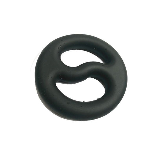 Brutus Yin Yang Silicone Cock and Ball Duo Ring-139014