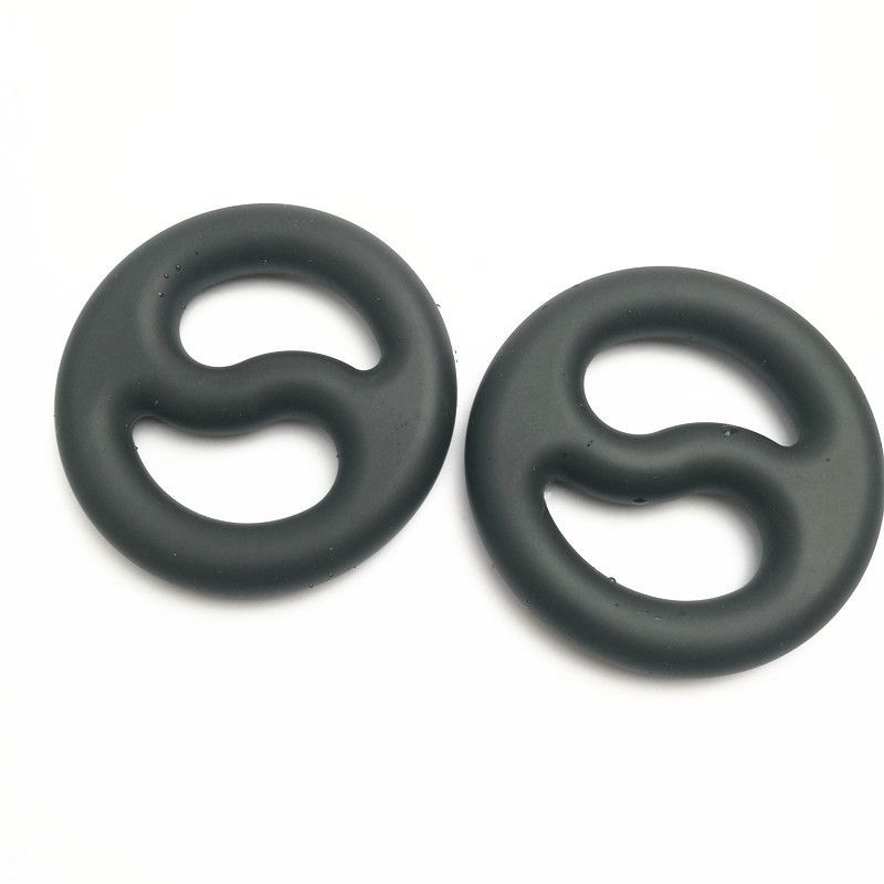 Brutus Yin Yang Silicone Cock and Ball Duo Ring-139014