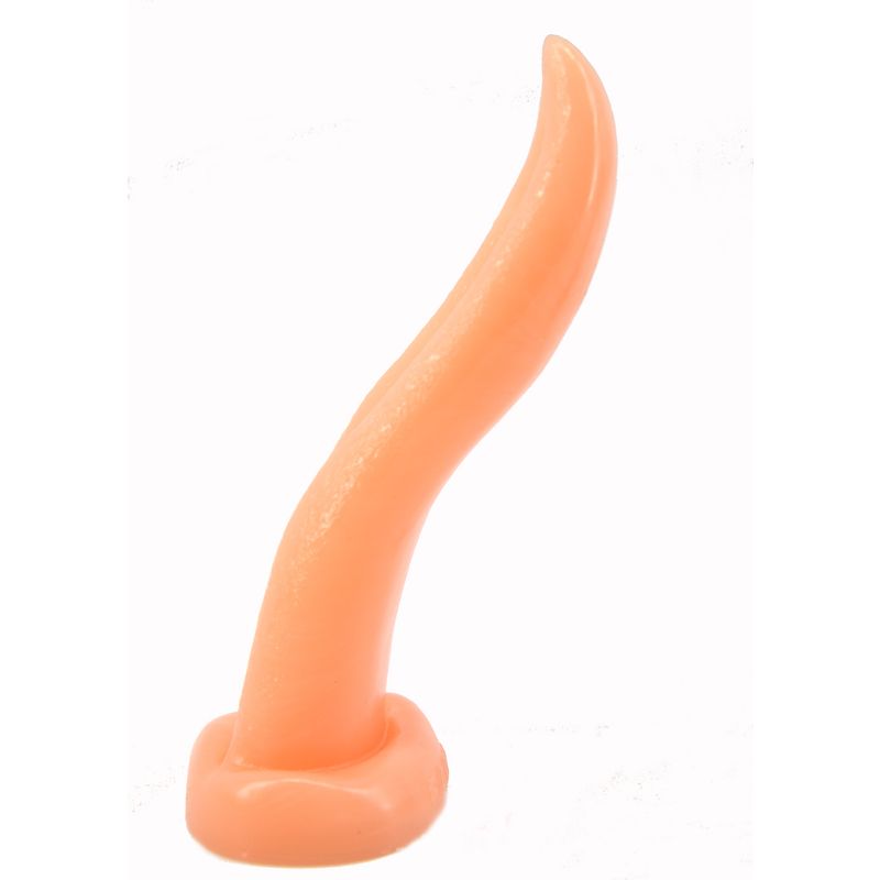 Tongue Shape Anal Plug Flesh-FAAK045-FLE