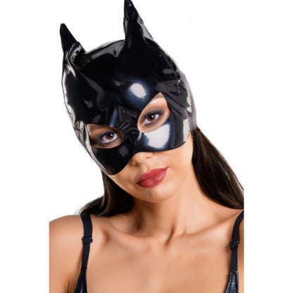 Glossy Wetlook Cat Mask-955020-O/S