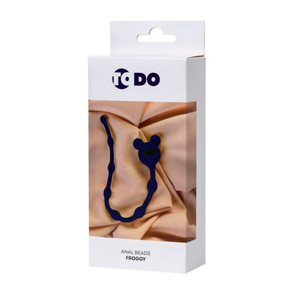 ToDo Froggy Anal Chain Navy Blue-356004