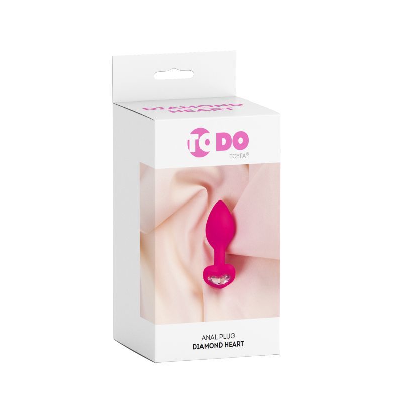 ToDo Diamond Heart Anal Plug-357023