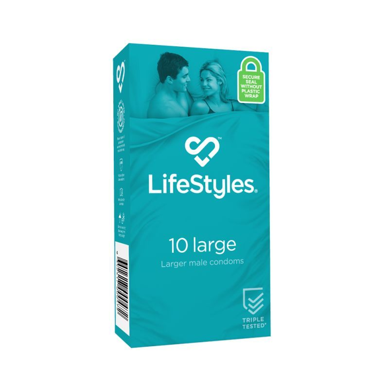 LifeStyles Large Condoms 10-LS-360047
