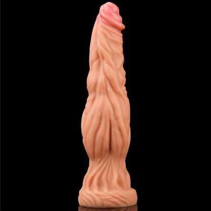 Nature Cock 9.5in Dual Layer Huge ALIEN Silicone Dildo-LV411025