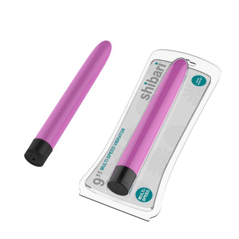 Shibari Multi-Speed Vibrator 9in Pink-SW-0763-PNK