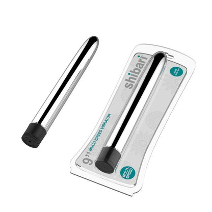 Shibari Multi-Speed Vibrator 9in Silver-SW-0756-SIL