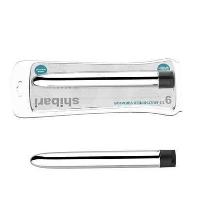 Shibari Multi-Speed Vibrator 9in Silver-SW-0756-SIL