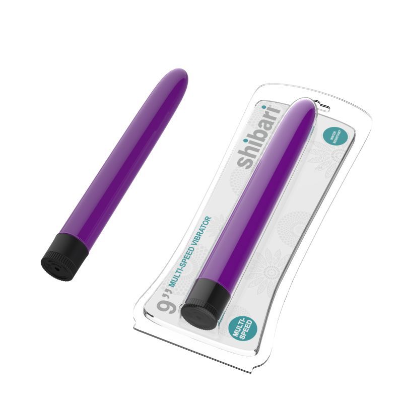 Shibari Multi-Speed Vibrator 9in Purple-SW-0770-PUR
