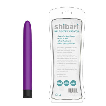 Shibari Multi-Speed Vibrator 9in Purple-SW-0770-PUR