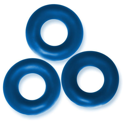 Fat Willy 3 Pc Jumbo Cockrings Space Blue-OX-3065-SPC