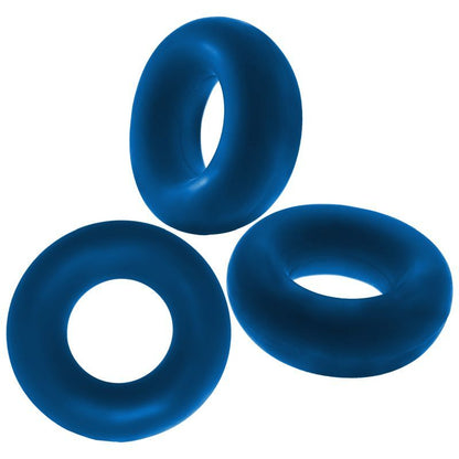 Fat Willy 3 Pc Jumbo Cockrings Space Blue-OX-3065-SPC