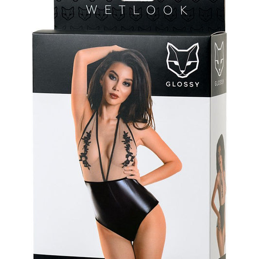 Glossy Wetlook Bodysuit Kiara-955026-L