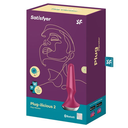 Satisfyer Plug-ilicious 2 Berry-4003276