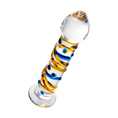 Sexus Glass Dildo Yellow 17.2cm-912093