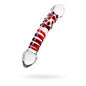 Sexus Glass Dildo Red Delight 19cm-912045-RED