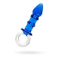 Sexus Glass Butt Plug Navy 16cm-912210-BLU