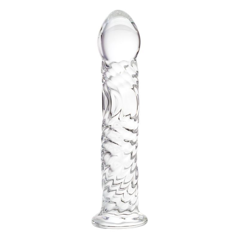 Sexus Glass Dildo Clear 16cm-912009-CLR
