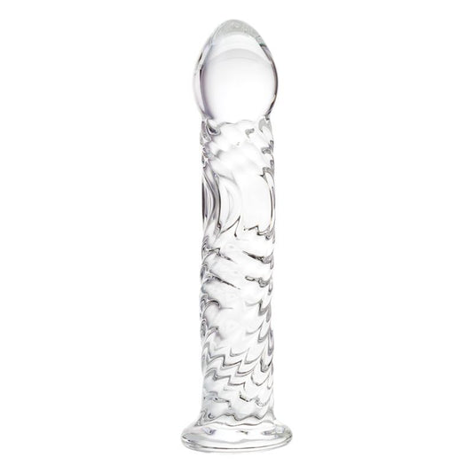 Sexus Glass Dildo Clear 16cm-912009-CLR