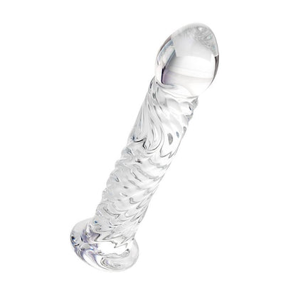 Sexus Glass Dildo Clear 16cm-912009-CLR