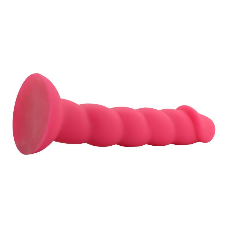 Spiral Cock Pink-SILICONE-002-PNK