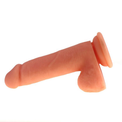 Thick Realistic Cock w Balls Flesh-SILICONE-006-FLSH