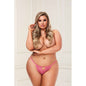 Lace Open Crotch Panty Pink-BLW6007-PNK-3X4X