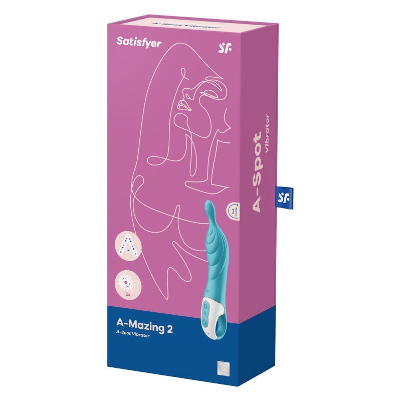A-mazing 2 Vibrator Turquoise-4018331