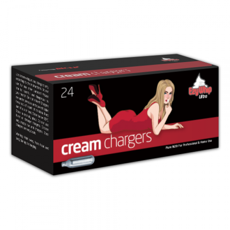 Ezywhip Ultra Cream 8g N2O Chargers 24 Pc-EWUN2OCRC0024