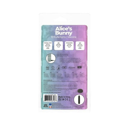 Alices Bunny Rechargeable Bullet w Rabbit Sleeve Pink-56316