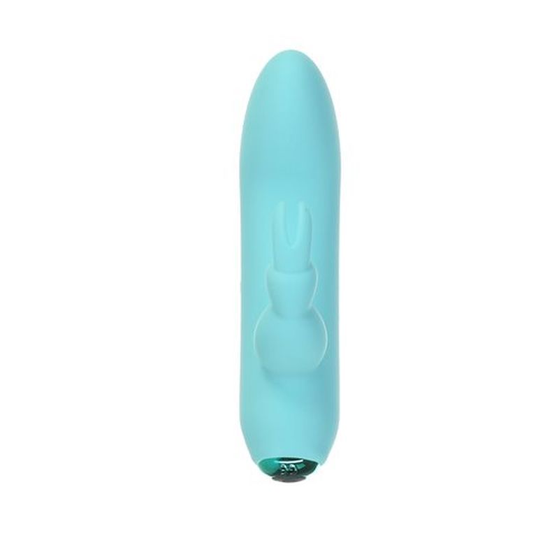 Alices Bunny Rechargeable Bullet w Rabbit Sleeve Teal-56319