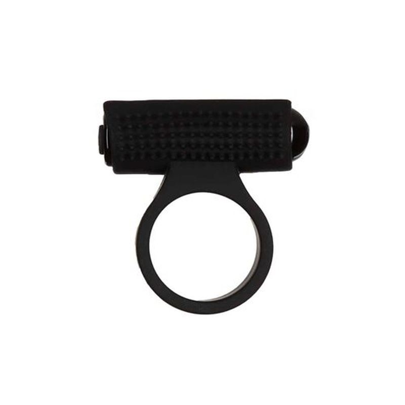 Power Bullet Cosmic Cock Ring w Bullet Black-52411