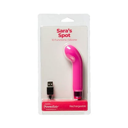 Power Bullet Sara's Spot Vibrator Pink-56216
