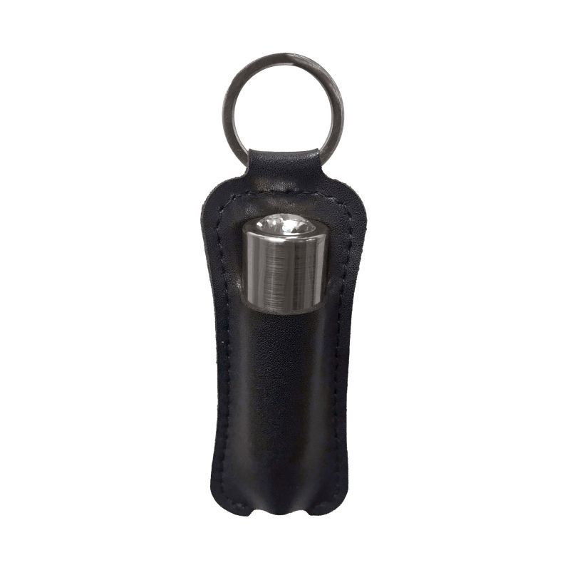 Power Bullet First Class 6cm Rechargeable w Crystal Gun Metal-59321
