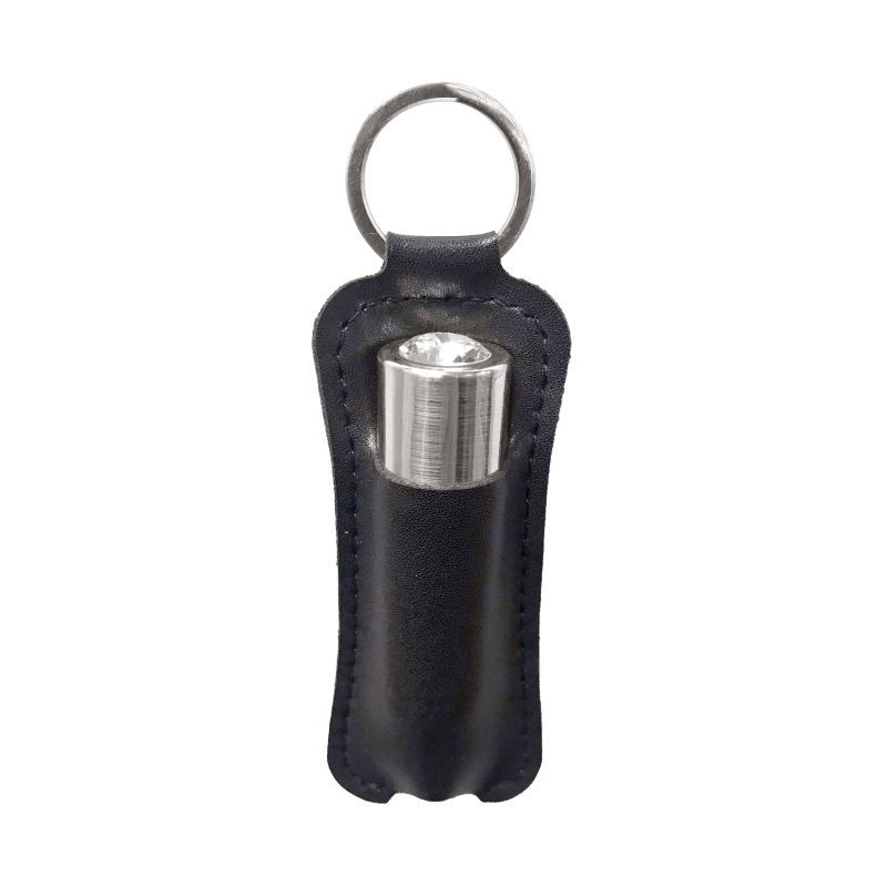 Power Bullet First Class 6cm Rechargeable w Crystal Silver-59325