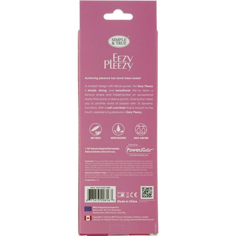 Eezy Pleezy 10 Speed 18cm Bullet Vibrator Pink-20816