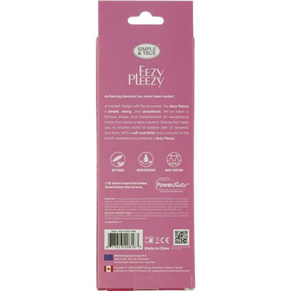 Eezy Pleezy 10 Speed 18cm Bullet Vibrator Pink-20816