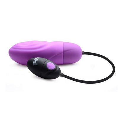7X Pulsing Rechargeable Bullet Purple-AG521-PPL