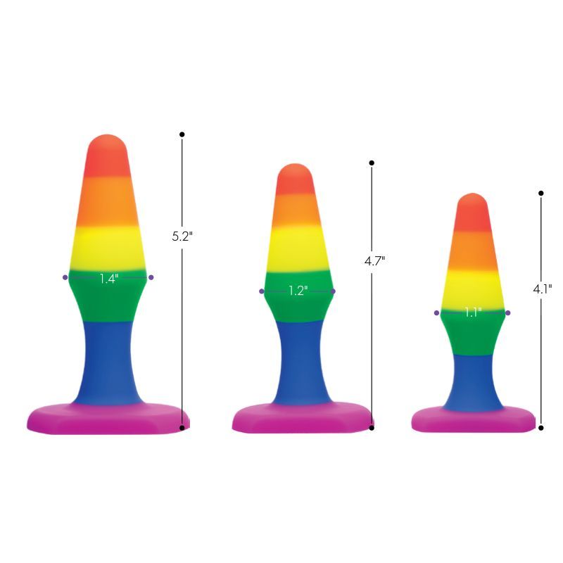 Rainbow Ready Anal Trainer Set-AG735