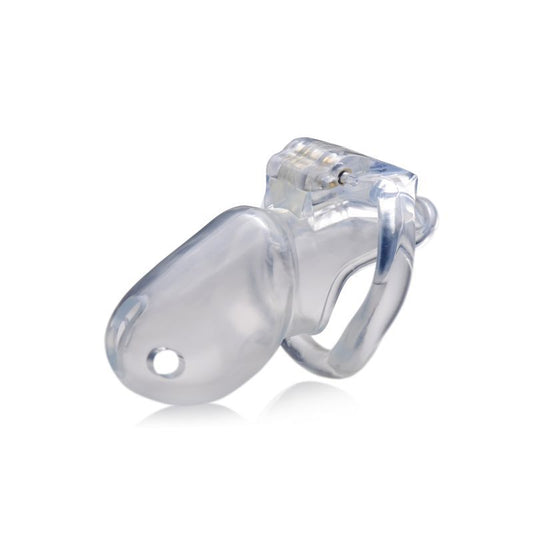 Clear Captor Chastity Cage Large-AG414-L