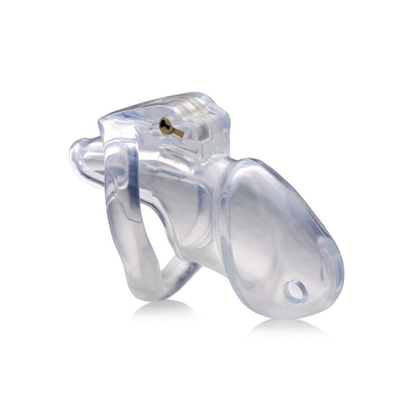 Clear Captor Chastity Cage Medium-AG414-M