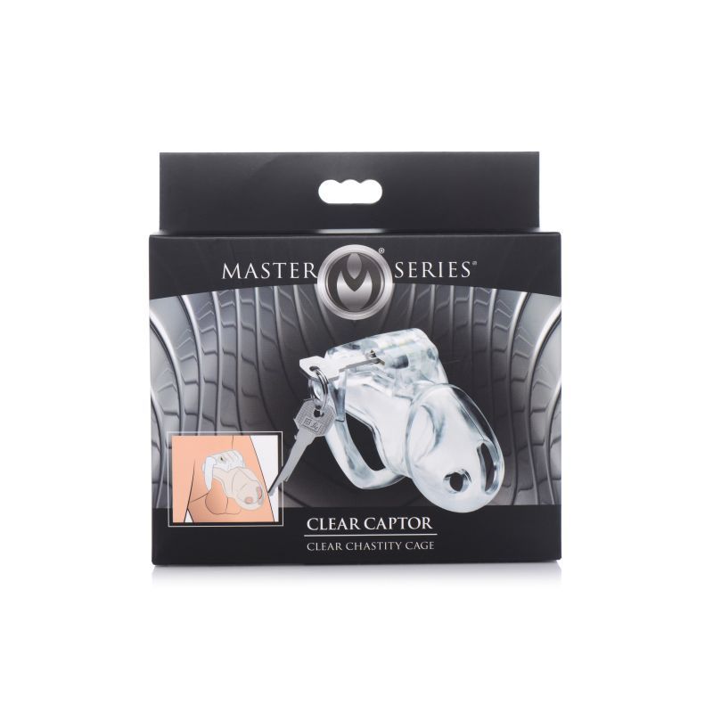 Clear Captor Chastity Cage Small-AG414-S