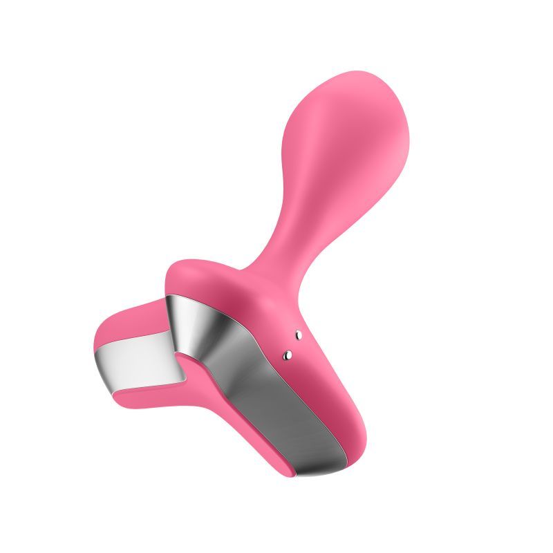 Satisfyer Game Changer Vibrating Anal Plug Pink-4006789